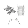  Greenhouse Glazing Clip Stainless Steel 304/301 W Type Clips Kit