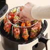 Home Kitchen Family Gatherings Party Grill Accessory Dishwasher Safe Stackable Stainless Kabob Racks 12/24-string Needle Barbecue Grill