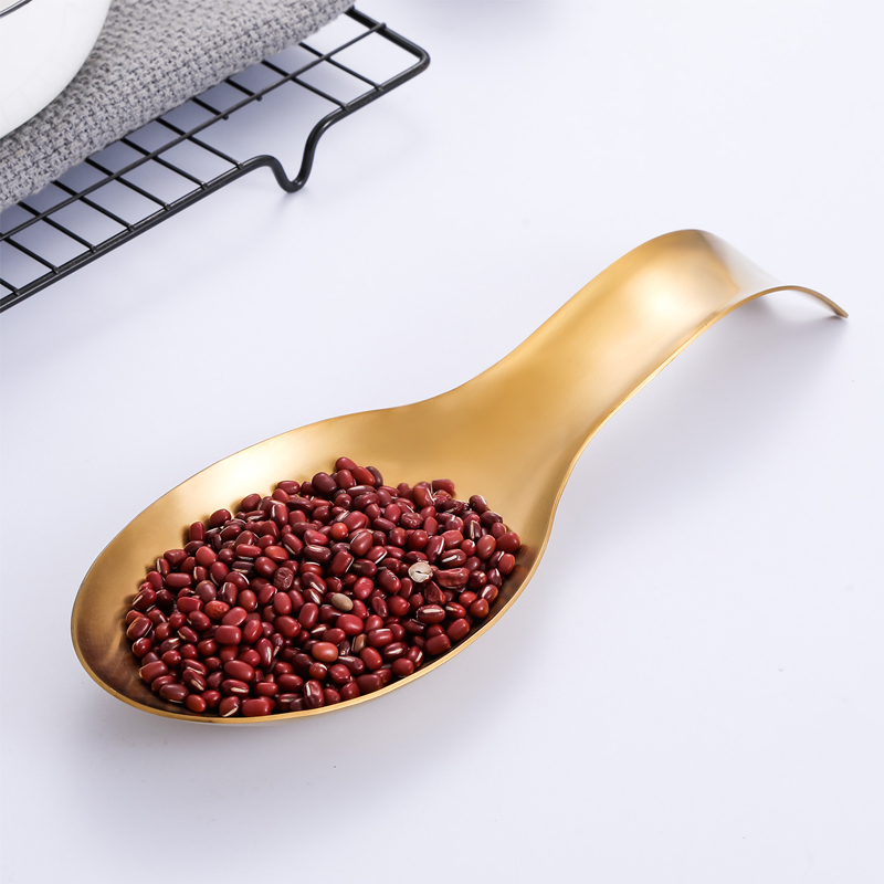 Stainless Steel Spoon Rest Large Size Spoon Spatula Ladle Holder for Kitchen Counter Stove Top Heavy Duty Utensil Rest Serving Spoon Rest