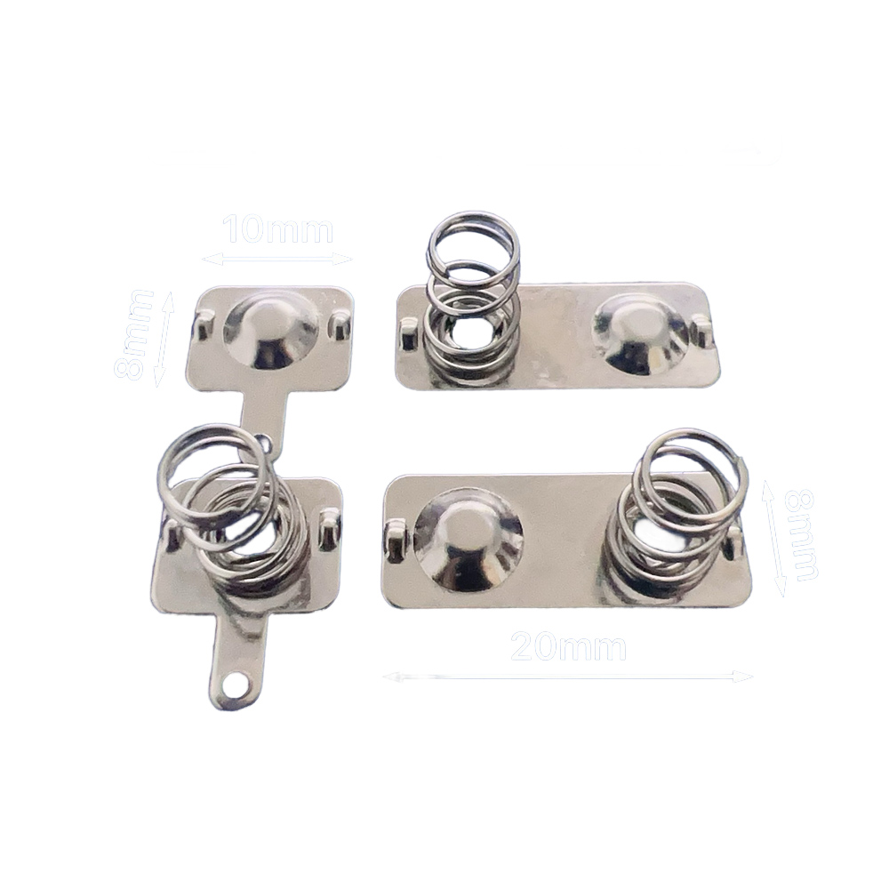 AA AAA Battery Spring Steel Brass Nickel Plating Manufacturing Factory Custom Is acceptable