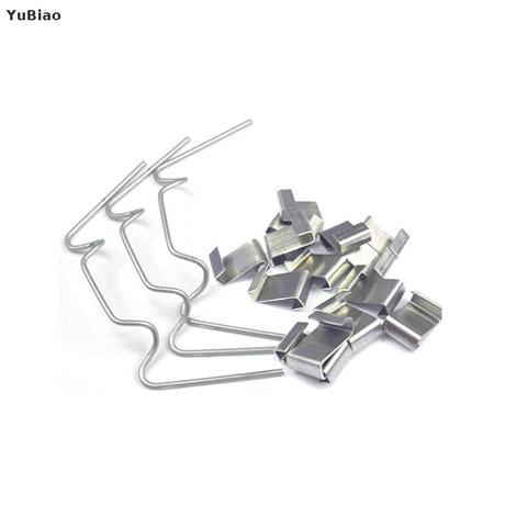 Horticultural Landscape W-Shaped Pins Fixing Buckle Industrial Greenhouse Hardware Vine Support Accessories Z Spring Clip Hook 
