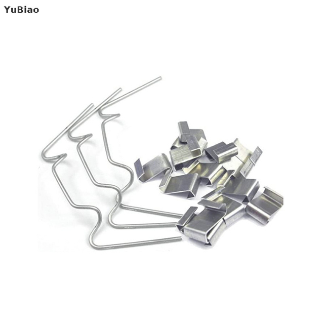 Horticultural Landscape W-Shaped Pins Fixing Buckle Industrial Greenhouse Hardware Vine Support Accessories Z Spring Clip Hook 