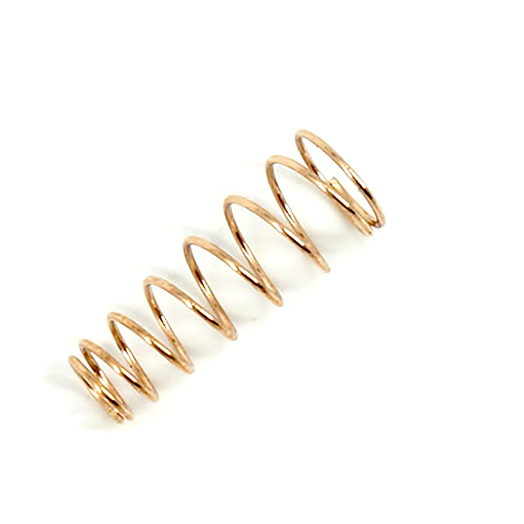 Custom Conical spring Brass Tower Compression spring piano accessories