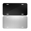 Wholesale Custom Laser-Cut License Plate Blanks Sublimation Aluminum Plates Custom Logo Printed Metal Car Tags for Commercial Vehicles/Motorcycles