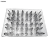Baking Tools Household 24 Piece Professional Piping Tips Food Grade 304 Stainless Steel Cake Nozzles for Party Gift Cake/Cookie/Baker/Baby Decorating