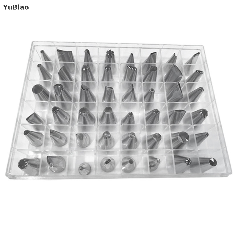 Baking Tools Household 24 Piece Professional Piping Tips Food Grade 304 Stainless Steel Cake Nozzles for Party Gift Cake/Cookie/Baker/Baby Decorating