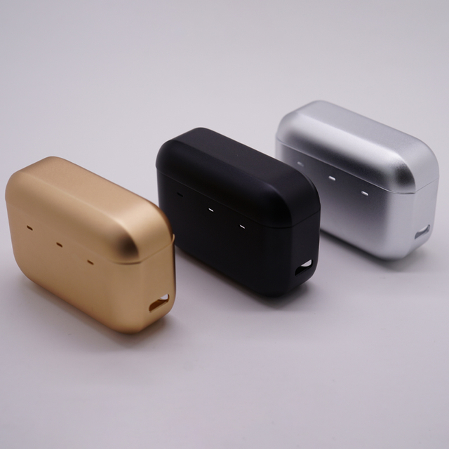 Custom CNC Machining Manufacturing Aluminum Earbud Cases Metal Case Earbuds