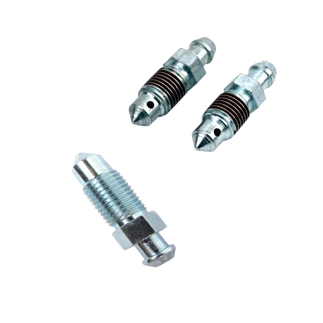 Custom CNC Machined High Quality Bleed Screw Carbon Steel Stainless Steel Bleeder Screws Vehicle Motorcycle Auto Parts