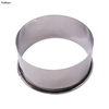Cooking Baking Stainless Steel Round Cookie Biscuit Dumpling Skin Cutters Kitchen Accessories for Make Dumpling Skin/Stuffing/Empanadas/Ravioli/Cake Pastry Cutters/Cake Cookie Scone Cutters Molds