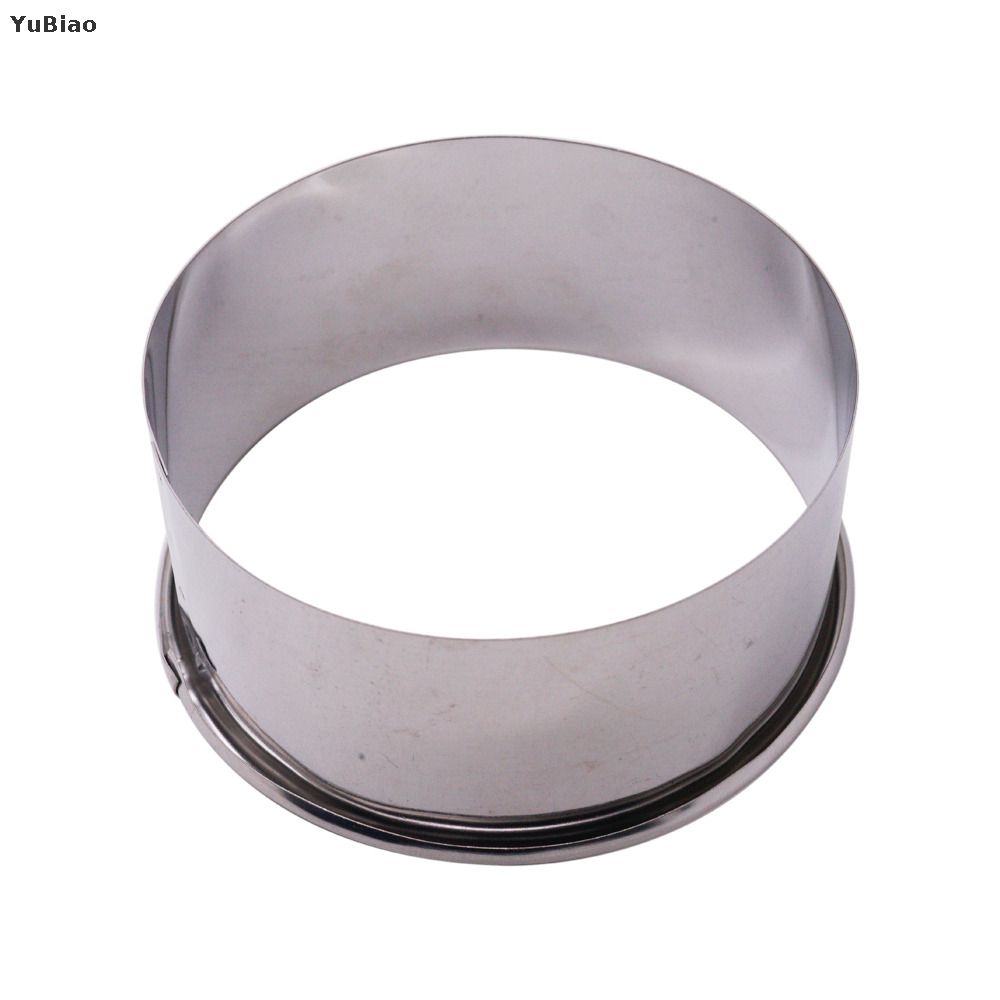 Cooking Baking Stainless Steel Round Cookie Biscuit Dumpling Skin Cutters Kitchen Accessories for Make Dumpling Skin/Stuffing/Empanadas/Ravioli/Cake Pastry Cutters/Cake Cookie Scone Cutters Molds