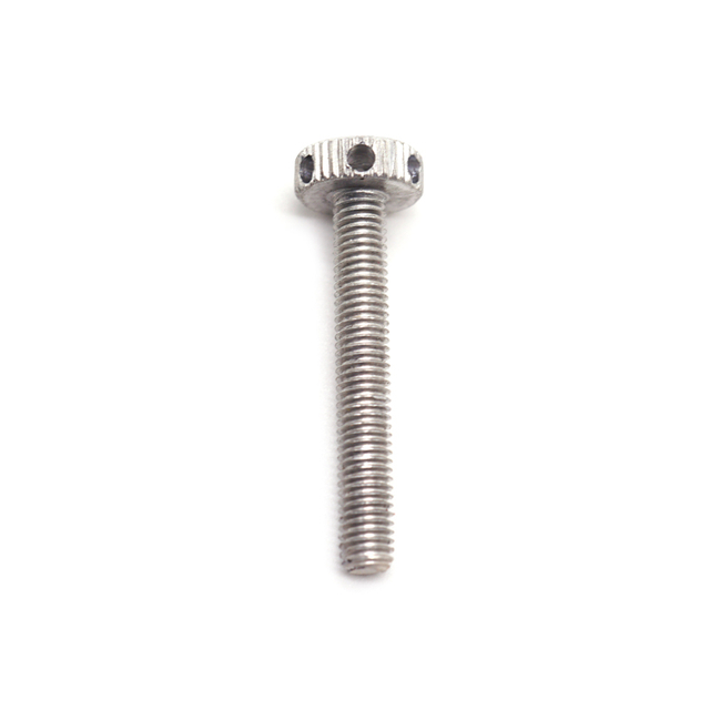 Custom Capstan Screws Stainless Steel Screw With Hole Head Air Craft Part