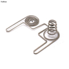 Customized Metal Battery Springs AA Battery Negative to Positive Conversion Spring Contact Nickle Plated