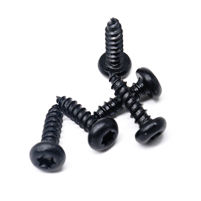 Customized Self-tapping Screw Black Oxided Dacromet Plating Screws For Audio Box