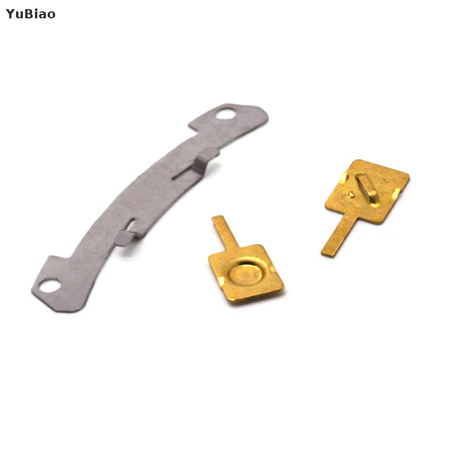 Metal AA AAA Negative to Positive Conversion Spring Contact Battery Holder Springs Contact Plate Replacement for Wall Clocks Ham Radio Kids Toys