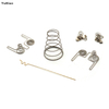 Metal AA AAA Negative to Positive Conversion Spring Contact Battery Holder Springs Contact Plate Replacement for Wall Clocks Ham Radio Kids Toys