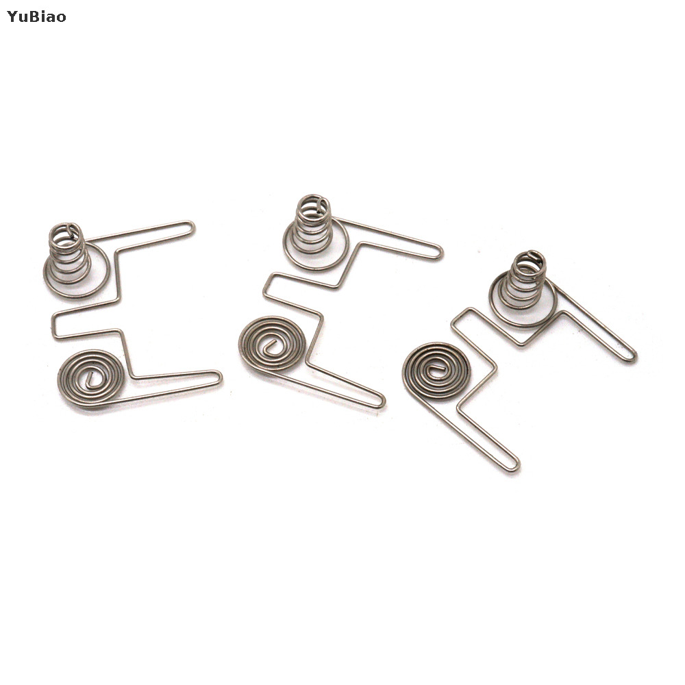 Customized Metal Battery Springs AA Battery Negative to Positive Conversion Spring Contact Nickle Plated