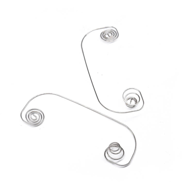 Custom Nickel Plating Steel Battery Spring For Electrical Device Part