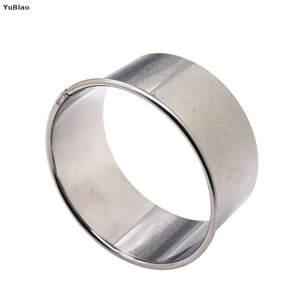 Cooking Baking Stainless Steel Round Cookie Biscuit Dumpling Skin Cutters Kitchen Accessories for Make Dumpling Skin/Stuffing/Empanadas/Ravioli/Cake Pastry Cutters/Cake Cookie Scone Cutters Molds