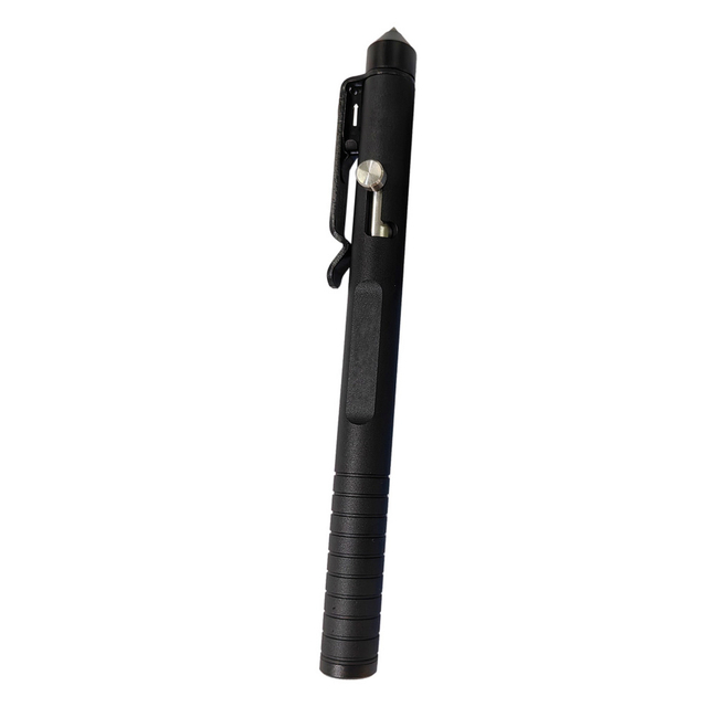 Tungsten Steel Self Defense Tactical Pen Set Customized Machining Aluminum Window Glass Broken Breaker Ballpoint Parts for Outdoor Safe Survival