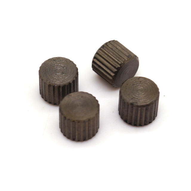 Tungsten Carbide Serrated Flat Buttons Wear Resistant Grinding Pins Bush Hammer Geological Tungsten Carbide Button