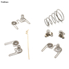 Metal AA AAA Negative to Positive Conversion Spring Contact Battery Holder Springs Contact Plate Replacement for Wall Clocks Ham Radio Kids Toys