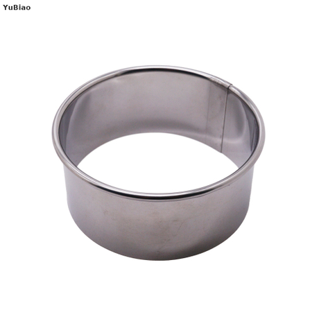 Cooking Baking Stainless Steel Round Cookie Biscuit Dumpling Skin Cutters Kitchen Accessories for Make Dumpling Skin/Stuffing/Empanadas/Ravioli/Cake Pastry Cutters/Cake Cookie Scone Cutters Molds
