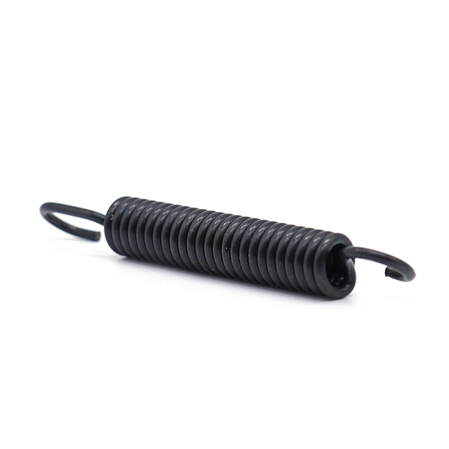 Customized Black Coating Spring Steel Extension Spring