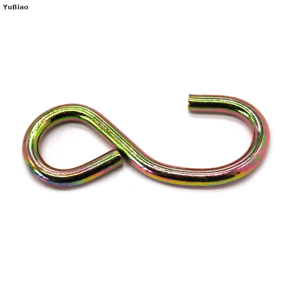 Heavy Industry Metal S Shaped J Hook Stainless Steel Carabiner Ratchet Tie Down Carabiner Lashing Strap Constant Tension Clamps