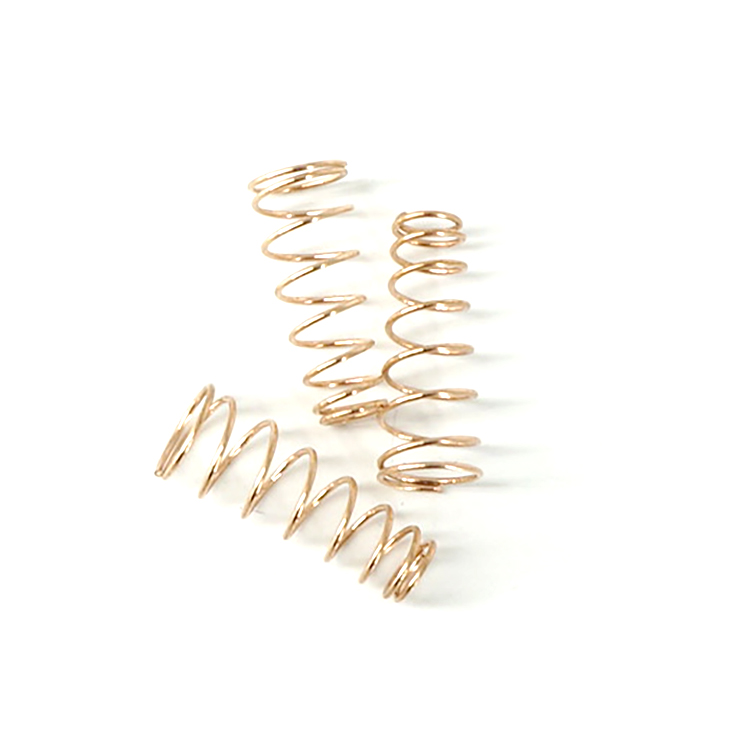 Custom Conical spring Brass Tower Compression spring piano accessories