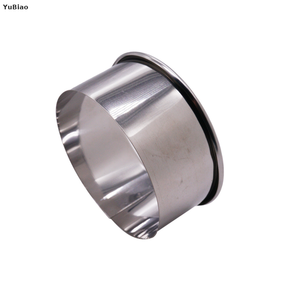 Cooking Baking Stainless Steel Round Cookie Biscuit Dumpling Skin Cutters Kitchen Accessories for Make Dumpling Skin/Stuffing/Empanadas/Ravioli/Cake Pastry Cutters/Cake Cookie Scone Cutters Molds